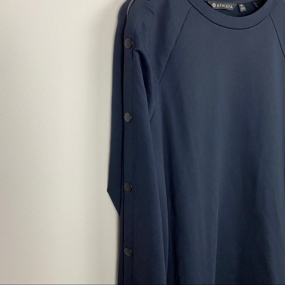Athleta Snappy Sweatshirt Dress - Picture 8 of 12